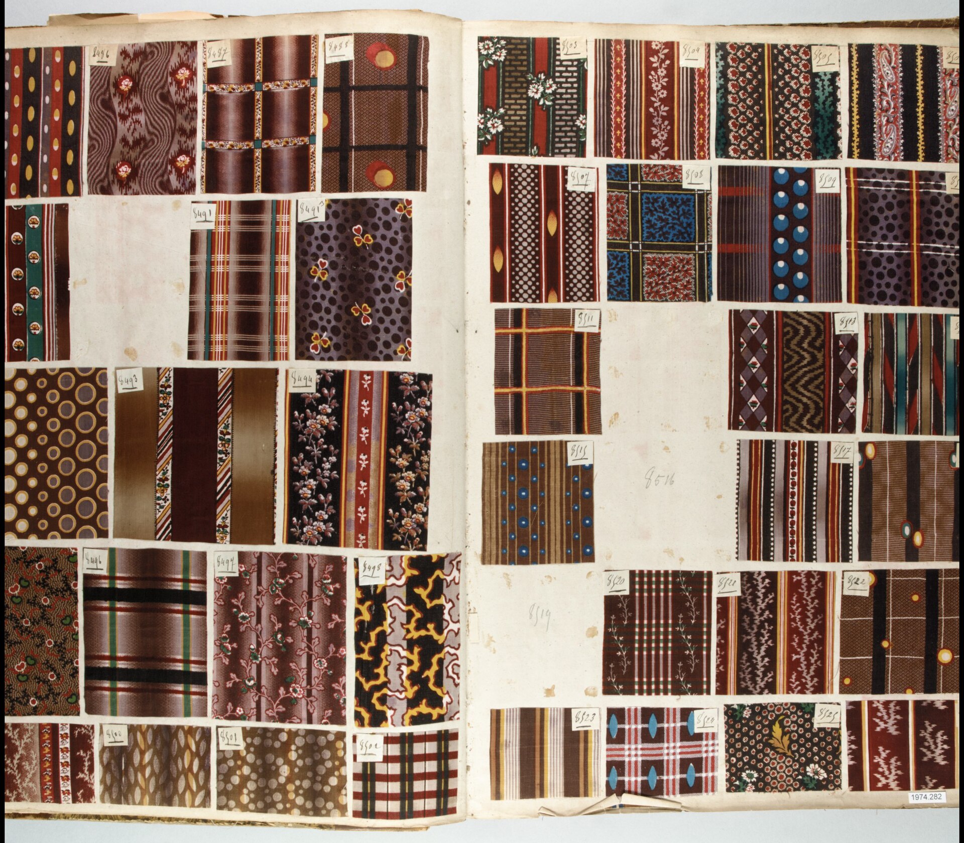 Indiennes et Organdis sample book